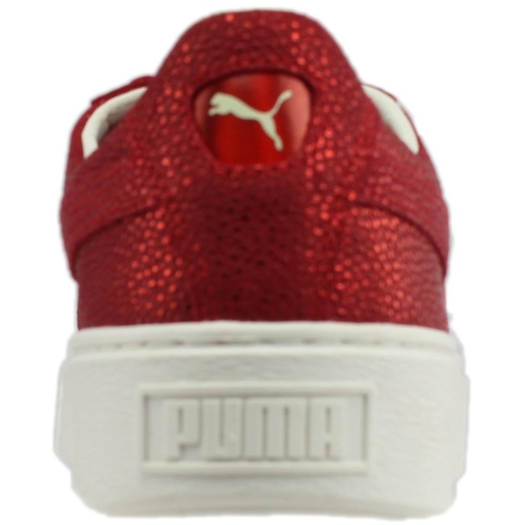 PUMA Womens Basket Platform Lux Toreador Sneaker - Picture 5 of 8